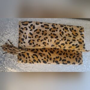 Leopard pouch